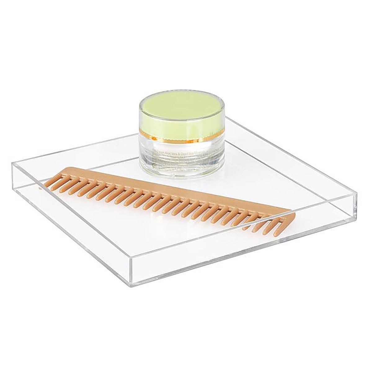 InterDesign - 20470 - Clear Plastic Bath Accessory Set