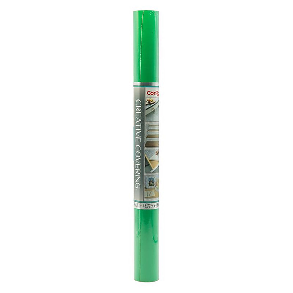 Con-Tact - 16F-C9AH42-06 - 16 ft. L X 18 in. W Green Self-Adhesive Shelf Liner