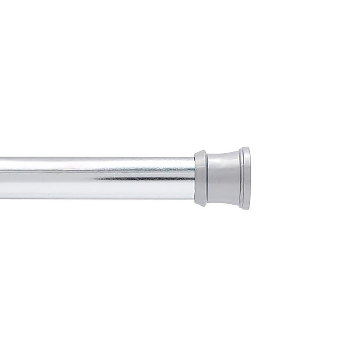 Kenney - KN608C/40H - Adjustable Curtain Rod 63 in. L Chrome Silver