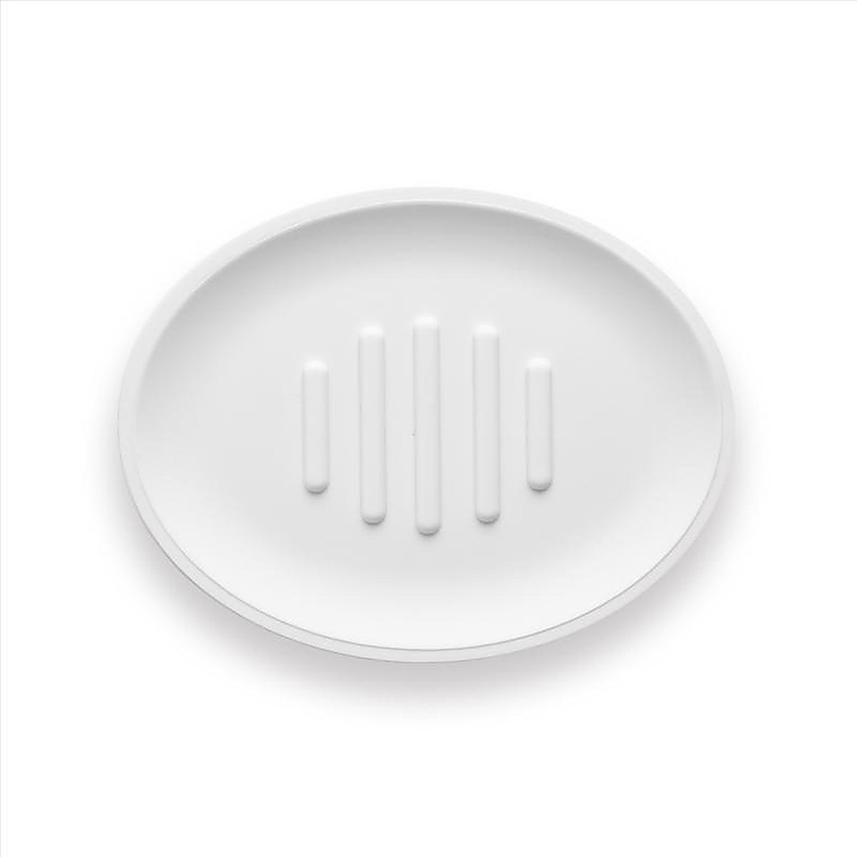 Sttelli - BEA-SDI-WHI - Belize White Plastic Soap Dish