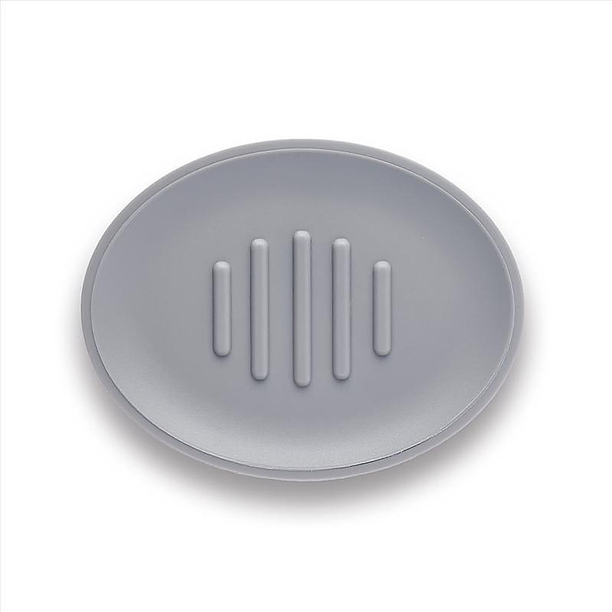Sttelli - BEA-SDI-GRA - Belize Gray Plastic Soap Dish
