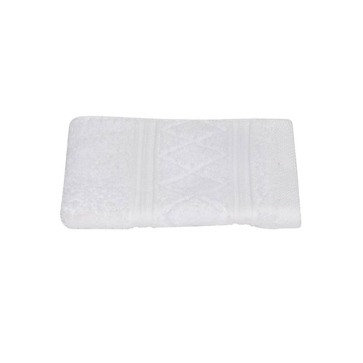 Sttelli - RAT-172-WH - Radiance White Cotton Washcloth 1 pc