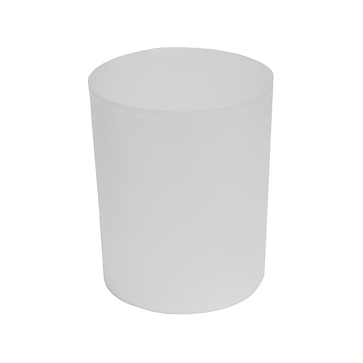 Sttelli - KAA-WCA-CLE - Kaleidoscope 10 L White Polypropylene Wastebasket