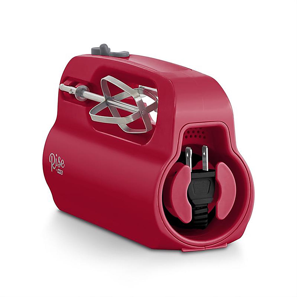 Rise by Dash - RHM100GBRR04 - Red 5 speed Hand Mixer