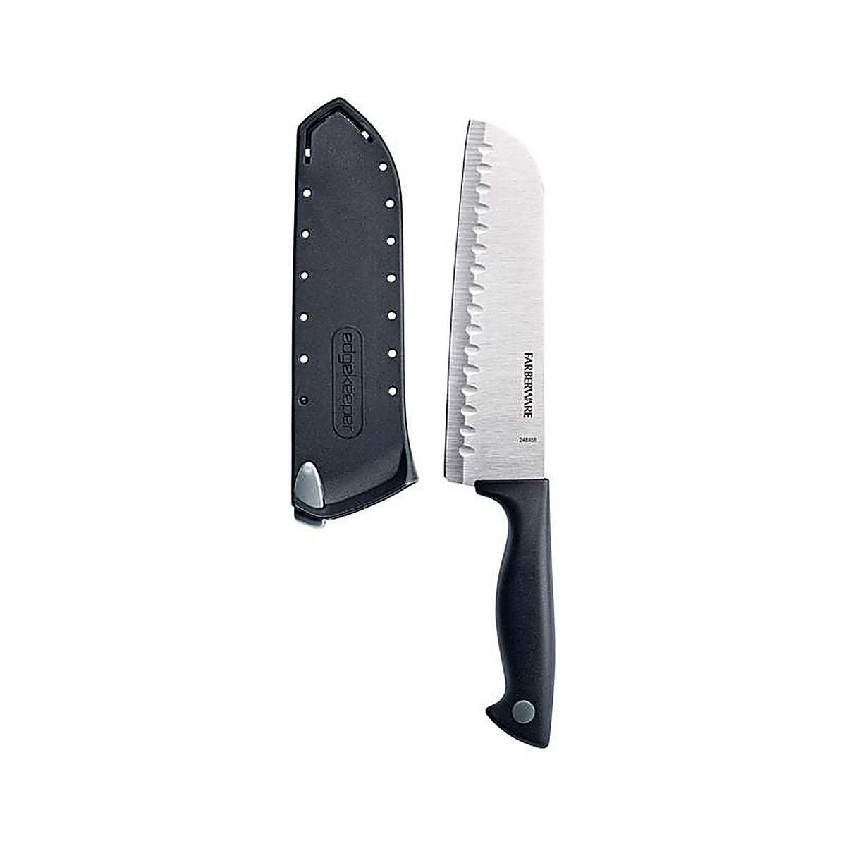 Farberware - 5301748 - Edgekeeper 7 in. L Stainless Steel Santoku Knife 2 pc