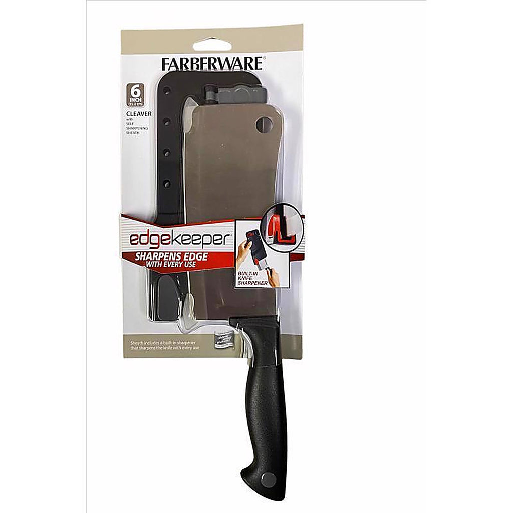 Farberware - 5301749 - 6 in. L Stainless Steel Cleaver 2 pc