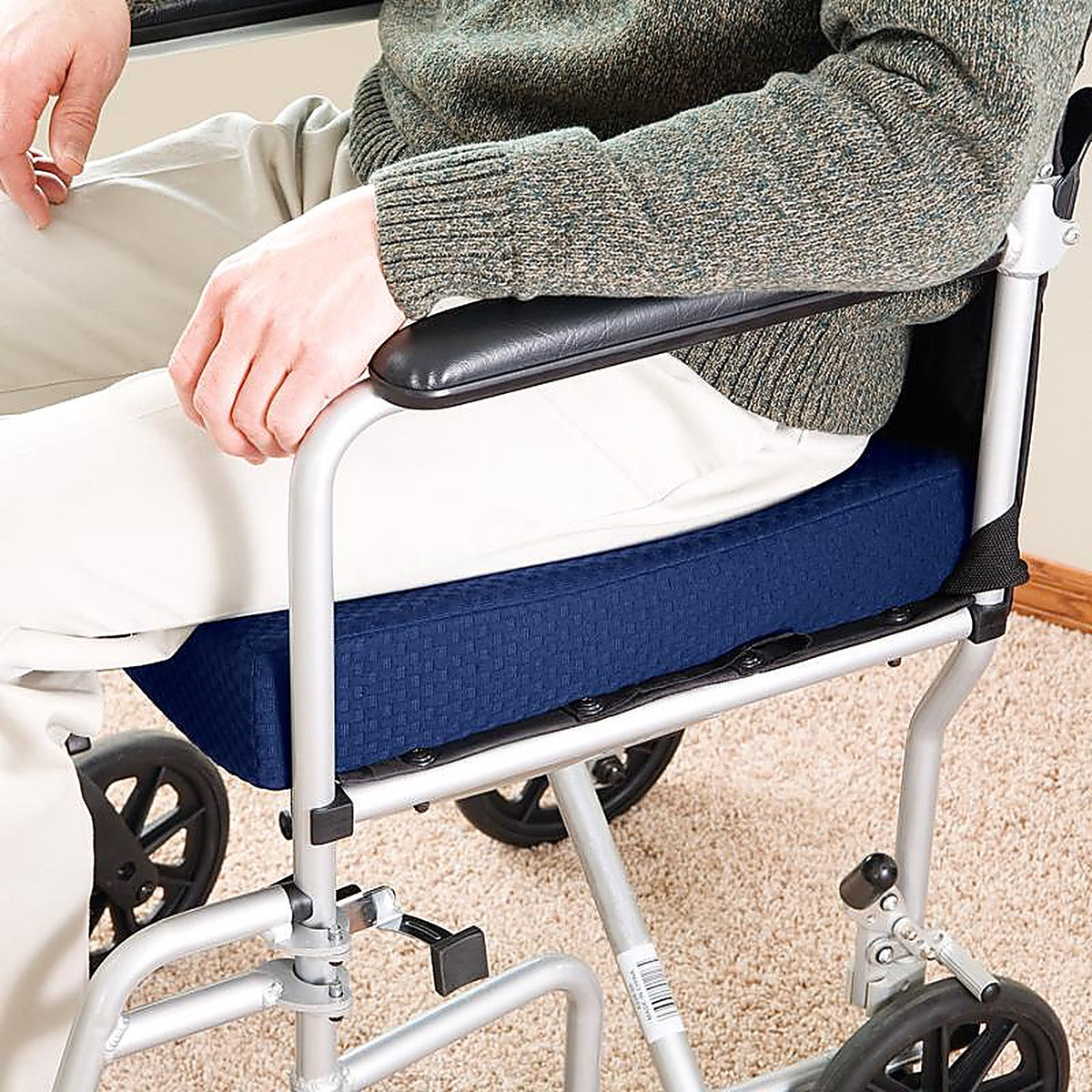 Carex - FGP10200 0000 - Navy Chair/Seat Cushion 1 pk