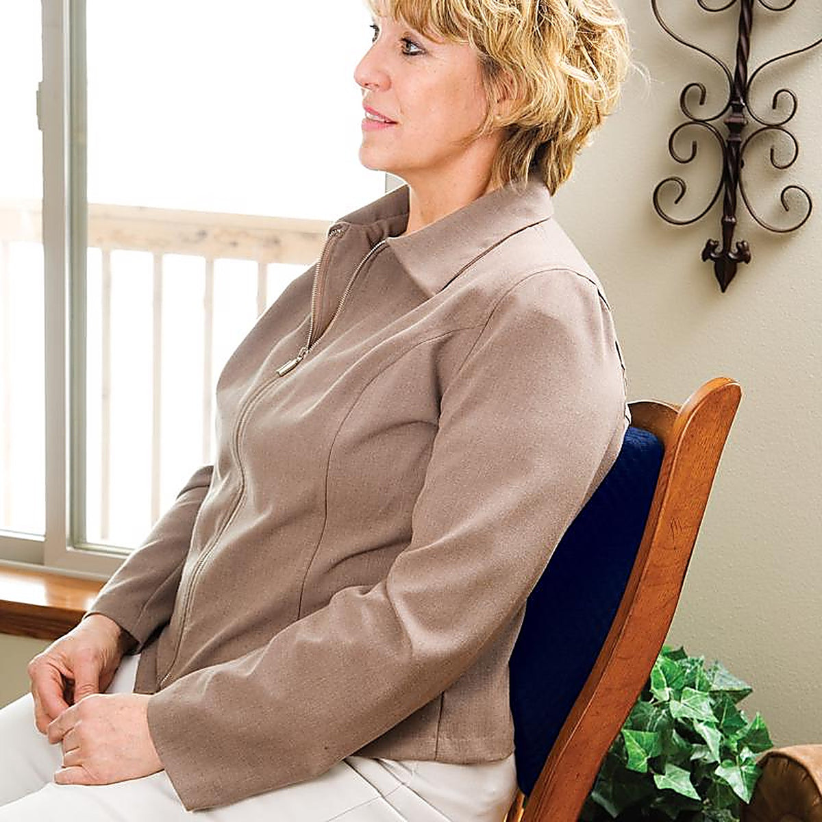 Carex - FGP10600 0000 - Navy Lumbar Support 1 pk