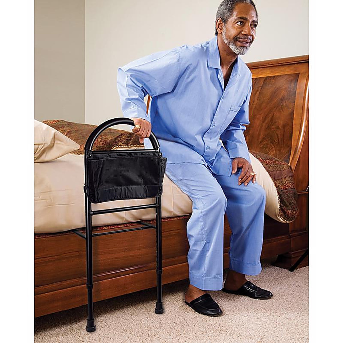 Carex - FGP57100 0000 - Black Bedside Rail 1 pk