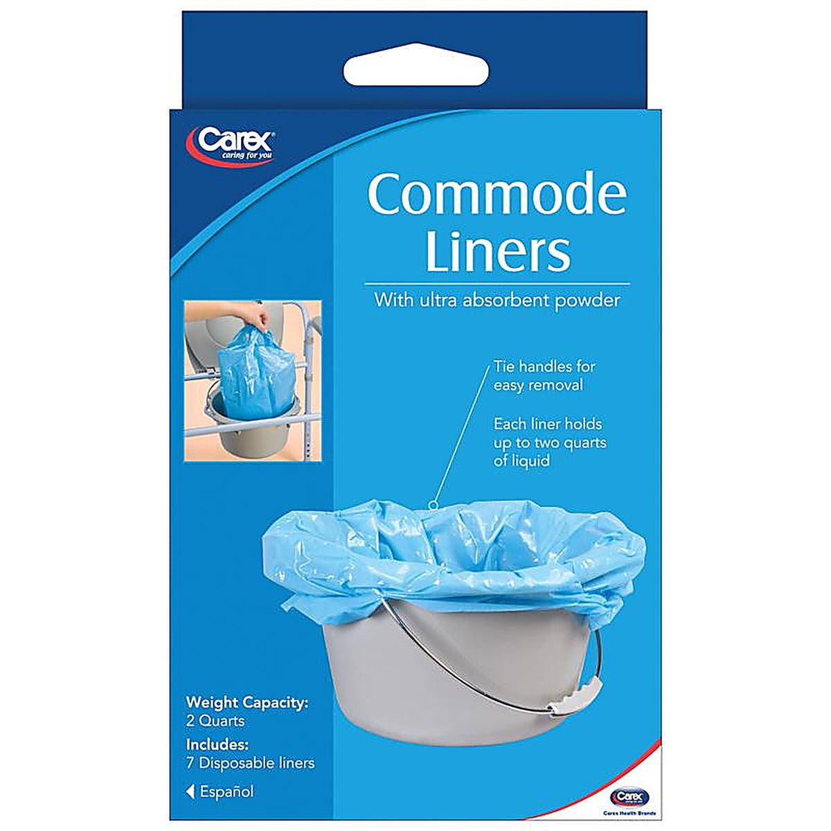 Carex - FGP70900 0000 - Sanitary Disposal Liners 1 pk