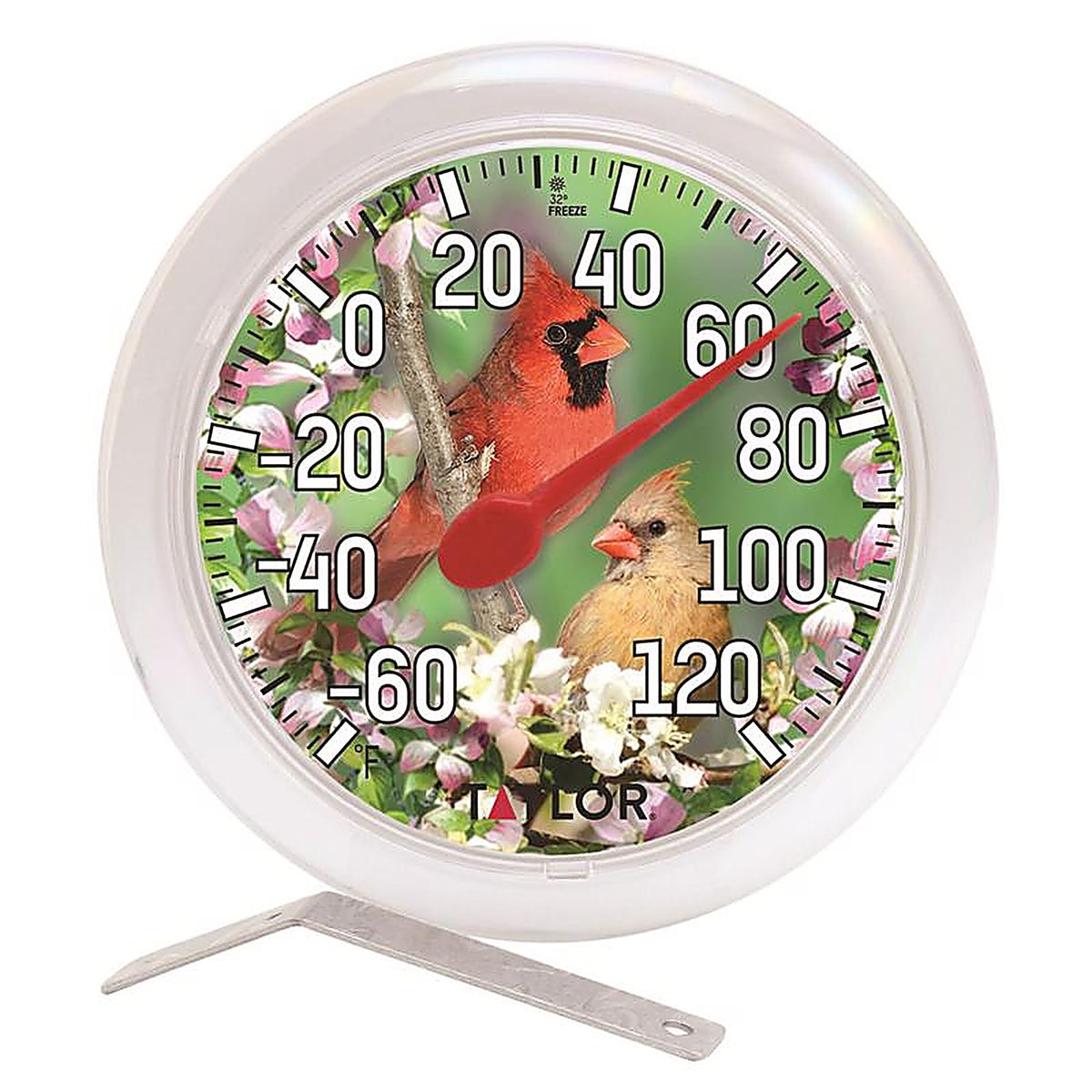 Taylor - 5632 - Bird Design Dial Thermometer Plastic Assorted