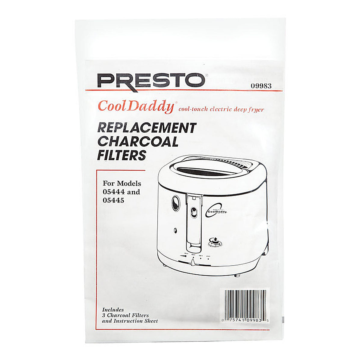 Presto - 09983 - Gray 1 cu in Deep Fryer