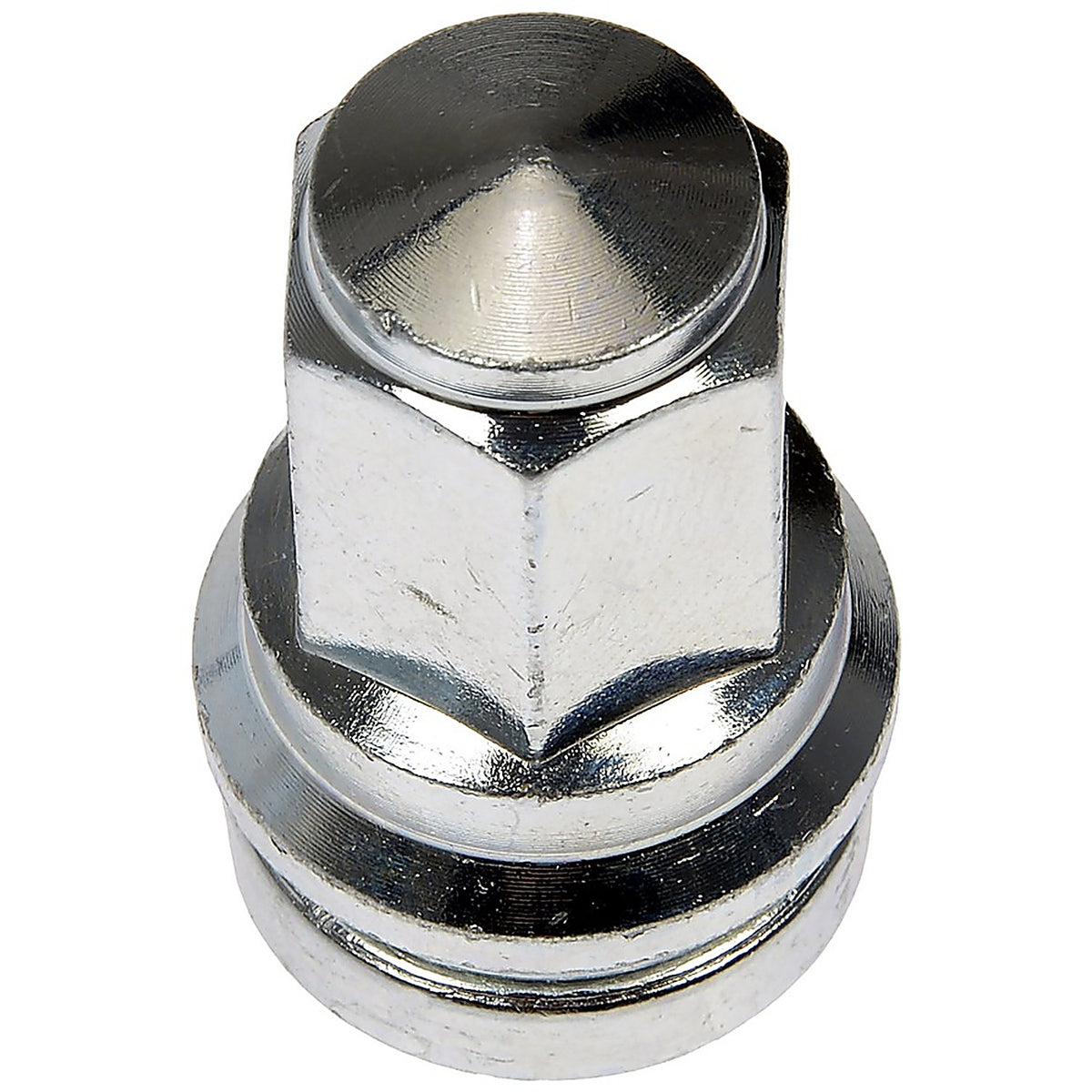 Dorman - 611-930 - M14-1.50 Wheel Nut Flanged - 21Mm HEX, 48.5Mm Length