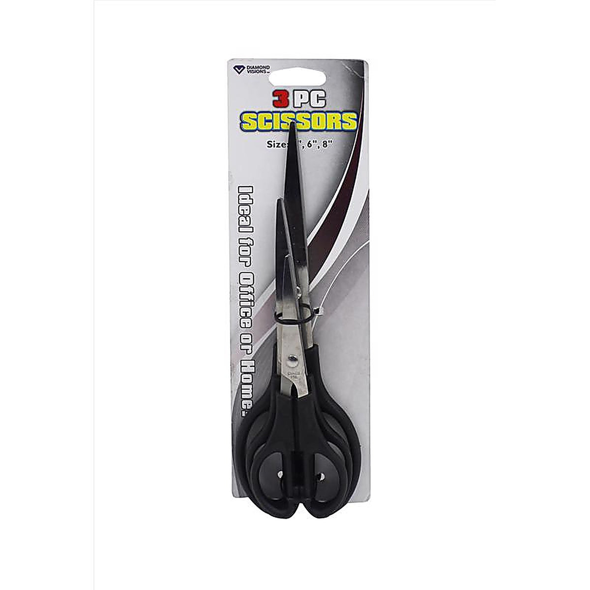 Diamond Visions - 04-2405 - Stainless Steel Scissors 3 pc