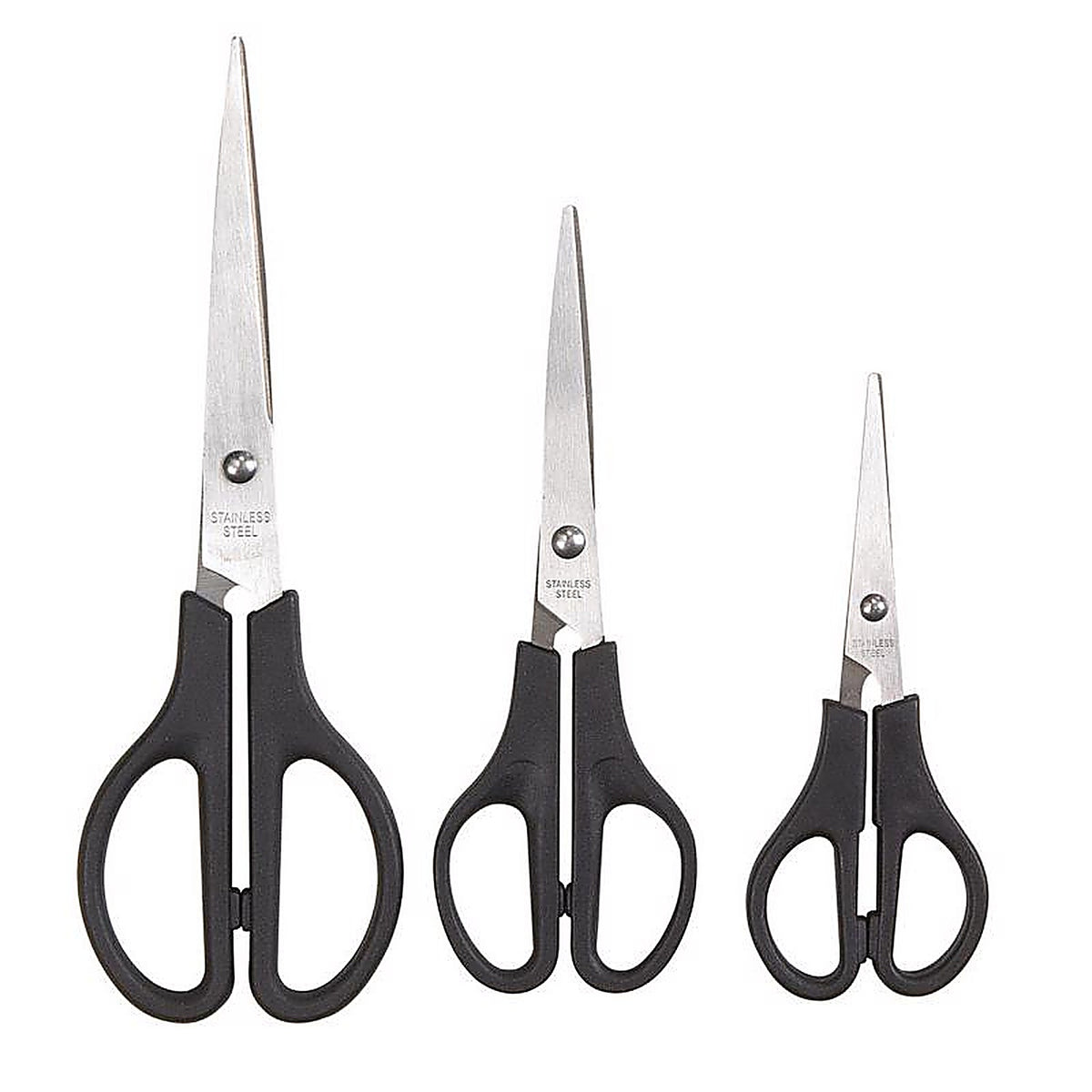 Diamond Visions - 04-2405 - Stainless Steel Scissors 3 pc