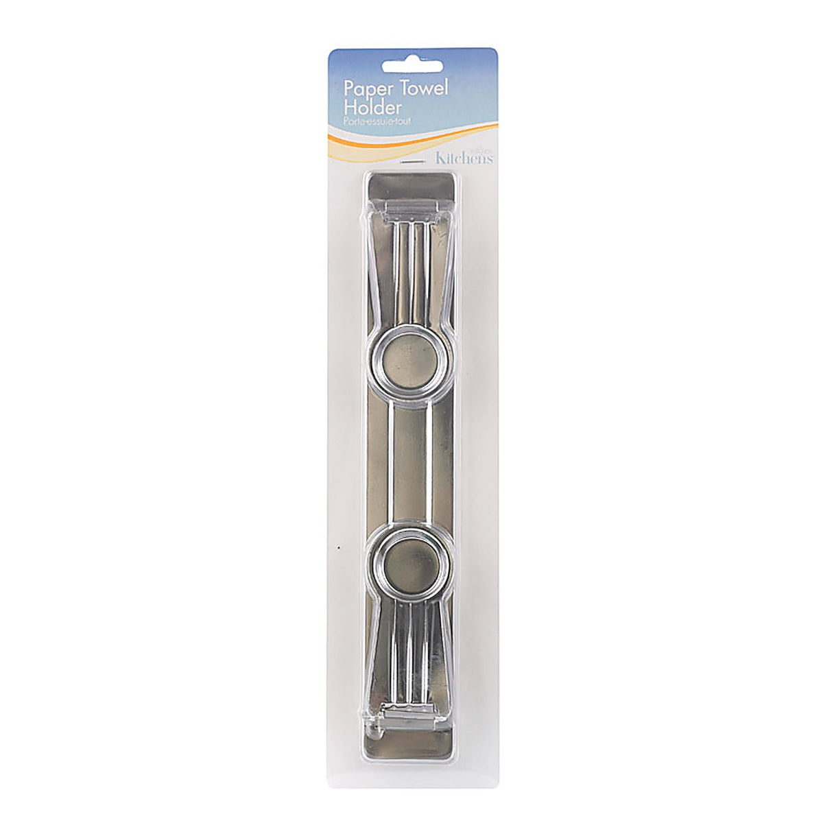 Fox Run - 10100 - Stainless Steel Wall Mount Paper Towel Holder 1 in. H x 0.3 in. W x 15.6 in. L