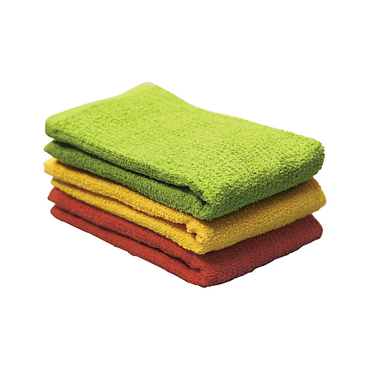 Ritz - 10018 - Soap&Water White Cotton Solid Bar Mop Dish Cloth 3 pk