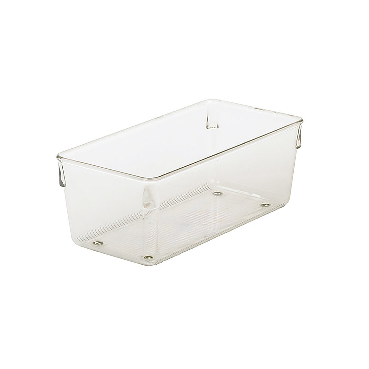 InterDesign - 52830 - Linus 3 in. H x 4 in. W x 8 in. D Plastic Drawer Organizer