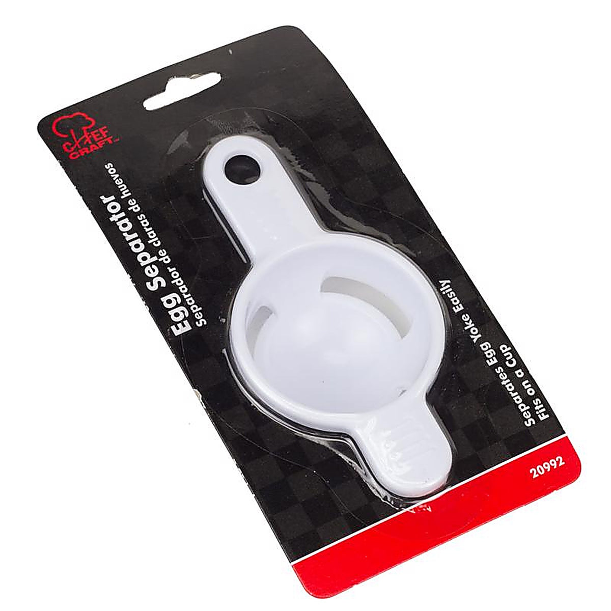 Chef Craft - 20992 - White Plastic Egg Separator