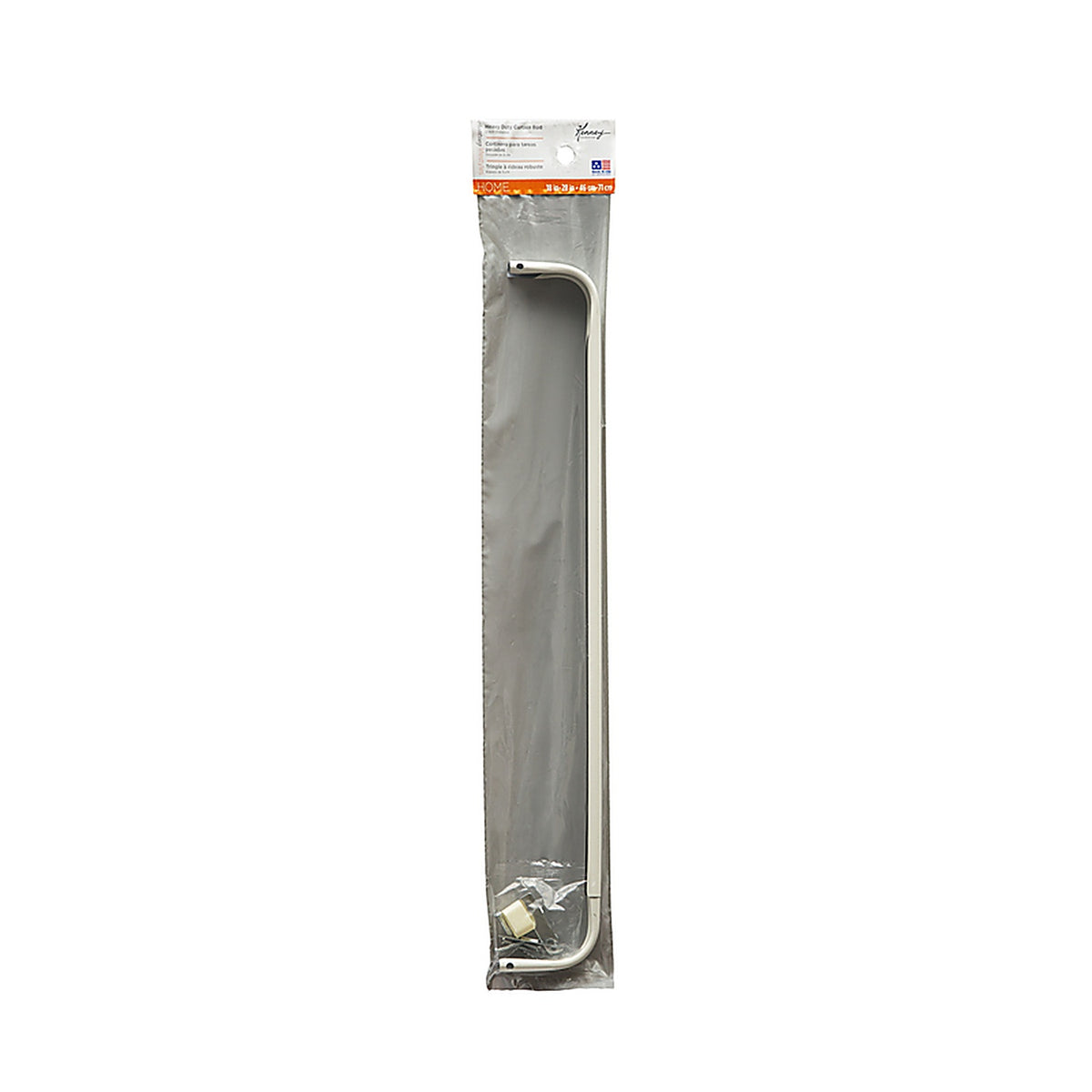 Kenney - KN510 - Enamel White Curtain Rod 18 in. L x 28 in. L