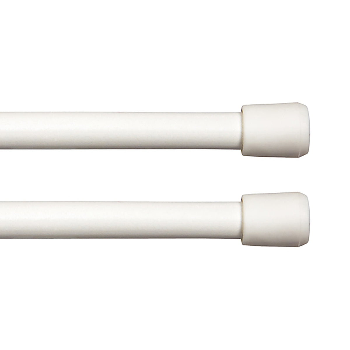 Kenney - KN629/1 - Enamel White Tension Rod 11 in. L x 16 in. L