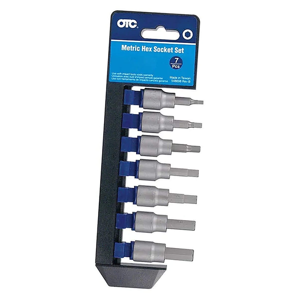 OTC - 6171 - 3/8 in Dr. Metric Hex Socket, 3mm