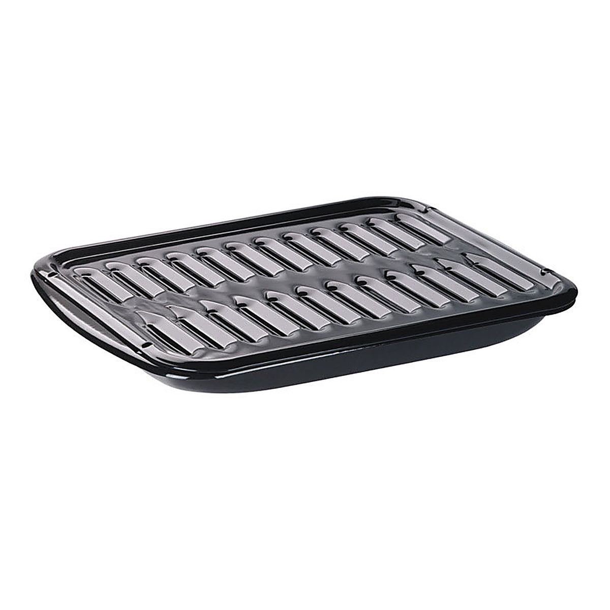 Range Kleen - BP102X - Porcelain Broiler Pan and Grill 13 in. W x 16.875 in. L