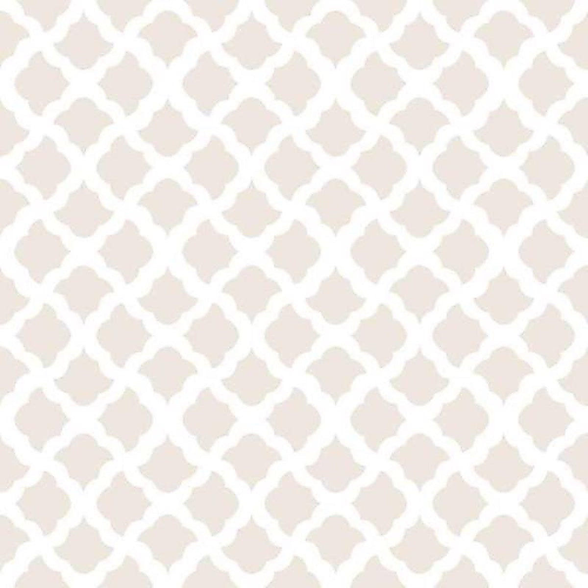 Con-Tact - 09F-C9R03-12 - Creative Covering 9 ft. L x 18 in. W Talisman Taupe Geometric Self-Adhesive Shelf Liner