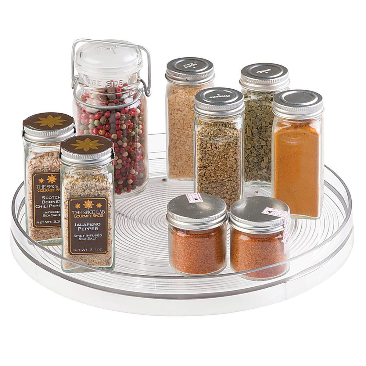 InterDesign - 54030 - Linus 1.75 in. H x 11.25 in. W x 11.25 in. D Plastic Storage Tray Organizer