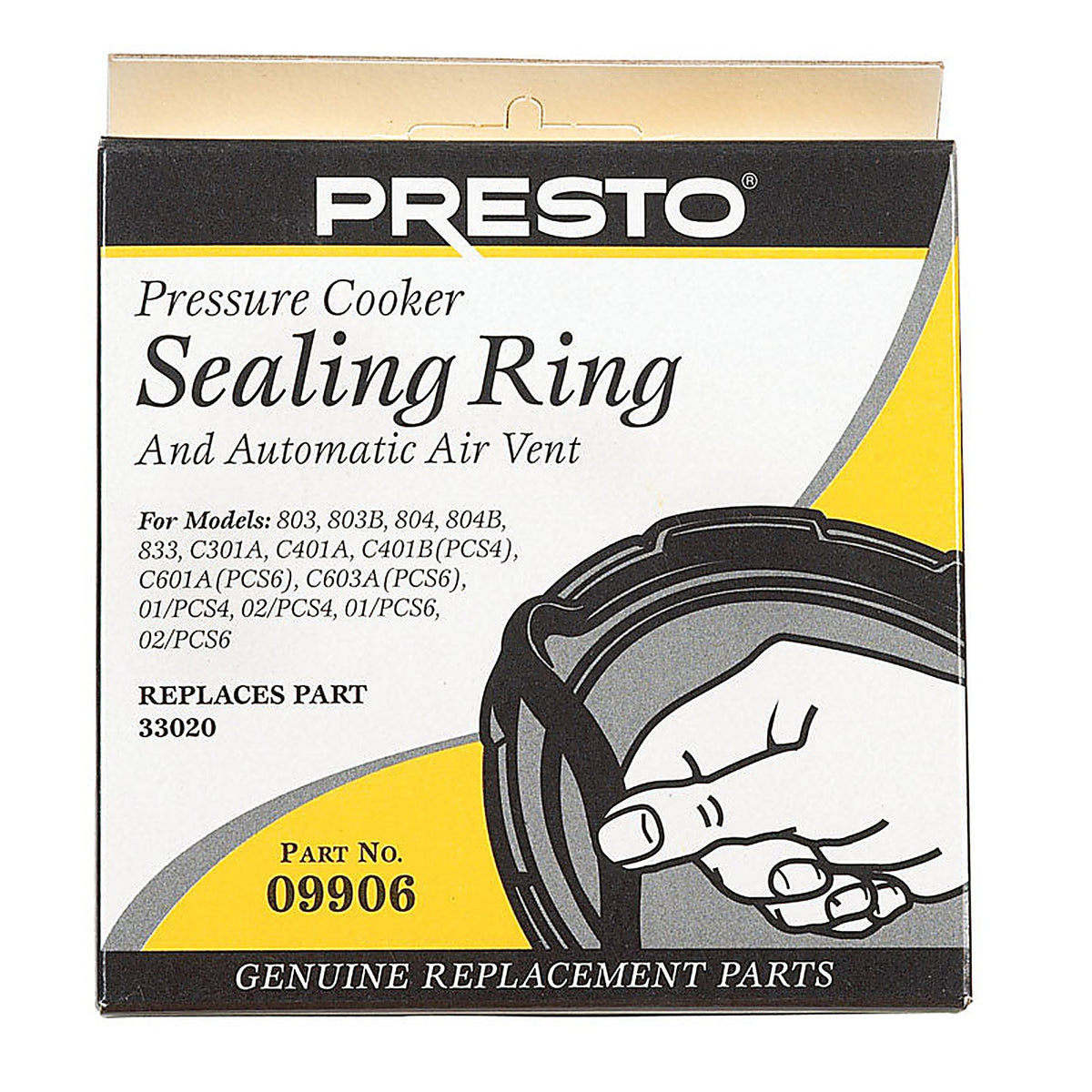 Presto - 09906 - Rubber Pressure Cooker Sealing Ring
