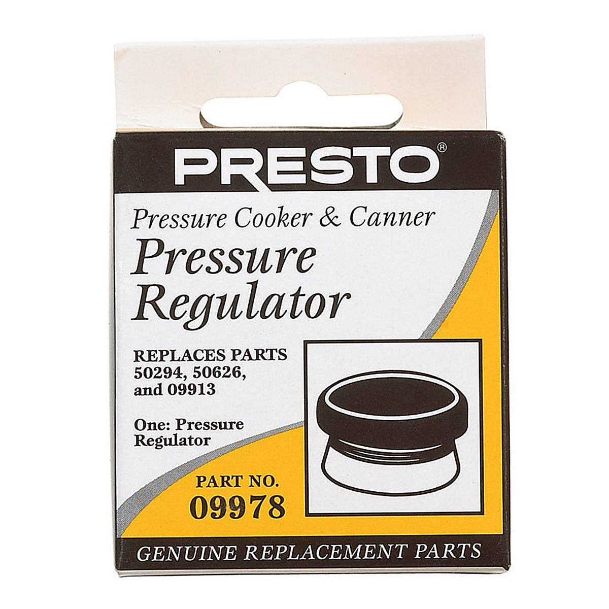 Presto - 09978 - Stainless Steel Pressure Cooker Regulator
