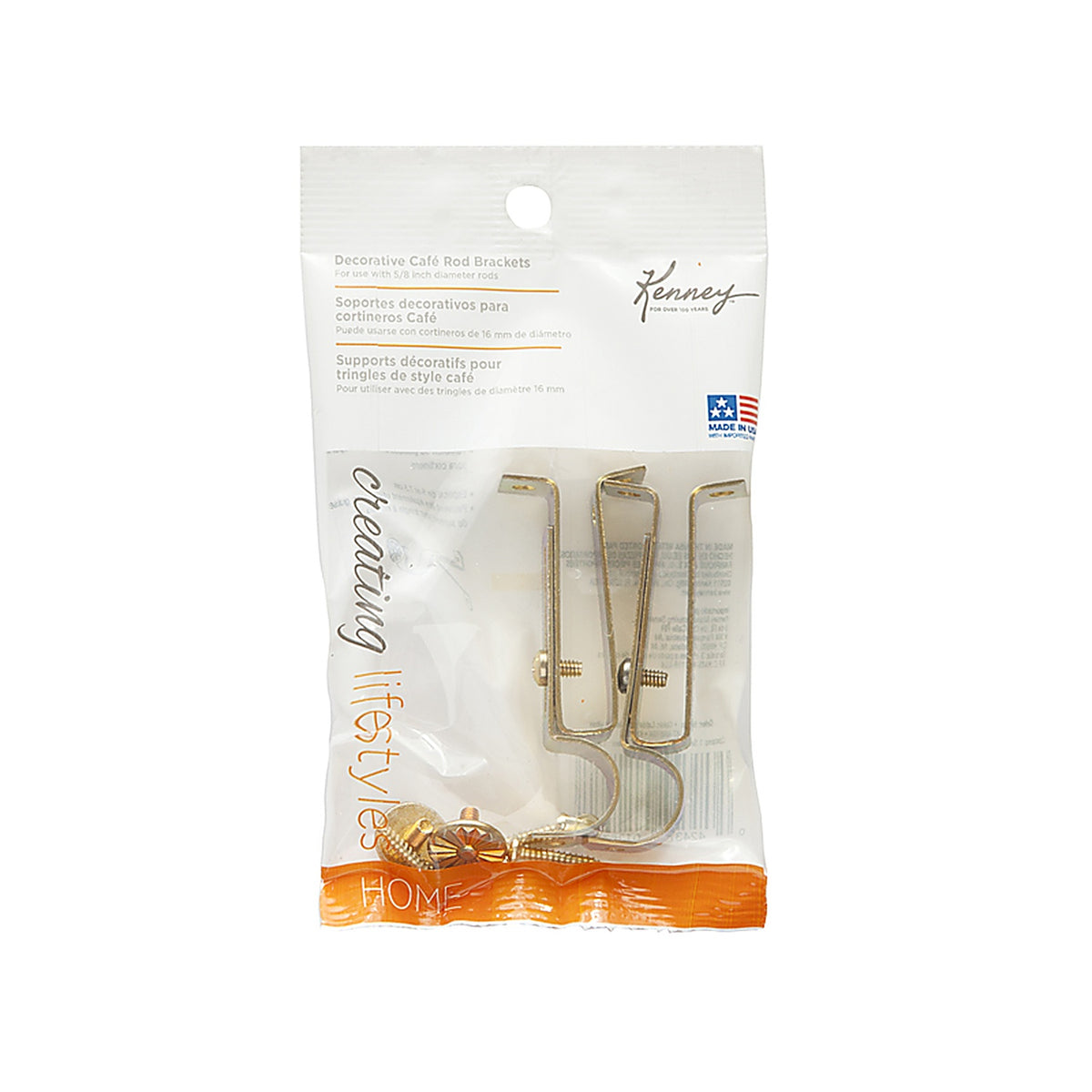 Kenney - KN819 - Brass Bracket Kit