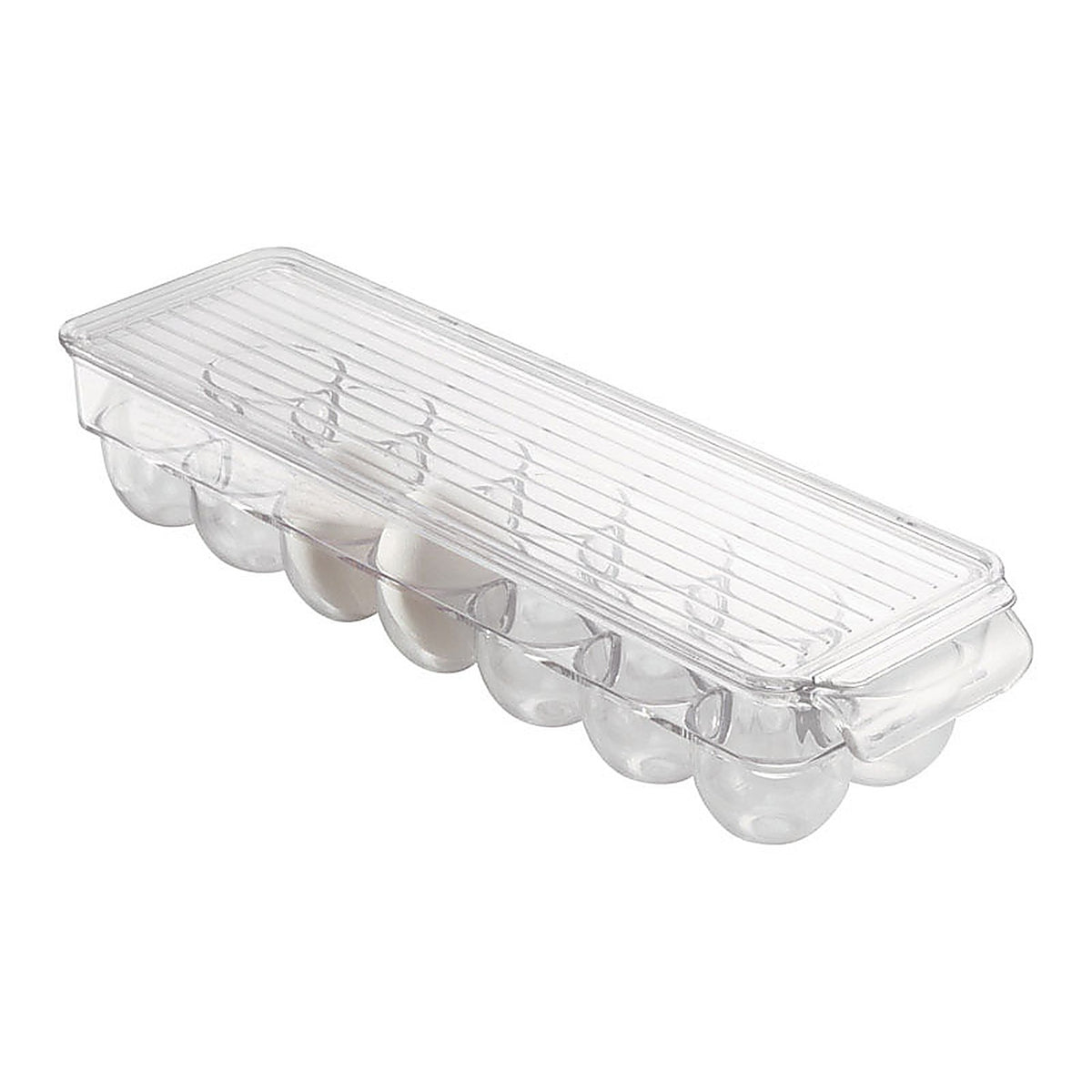 InterDesign - 70730 - 3 in. H x 14.5 in. D Plastic Egg Holder
