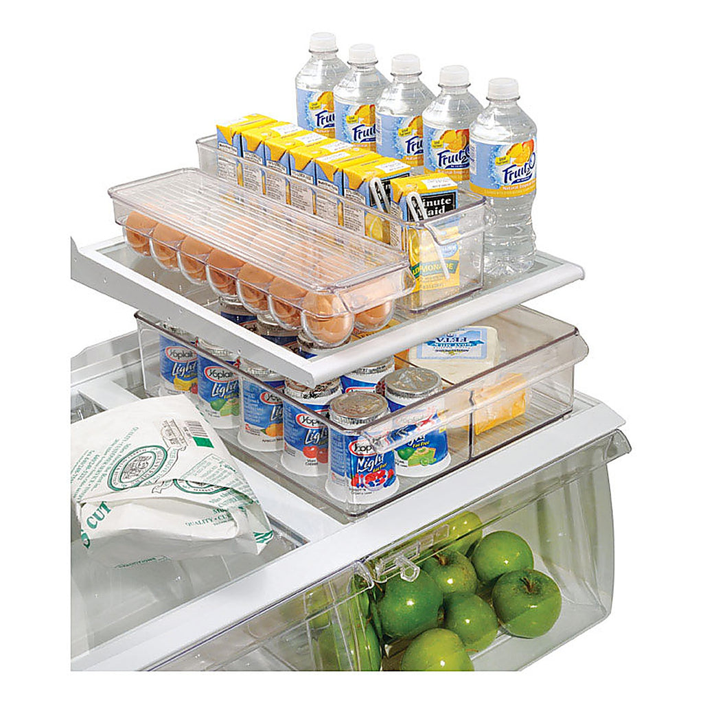 InterDesign - 70730 - 3 in. H x 14.5 in. D Plastic Egg Holder