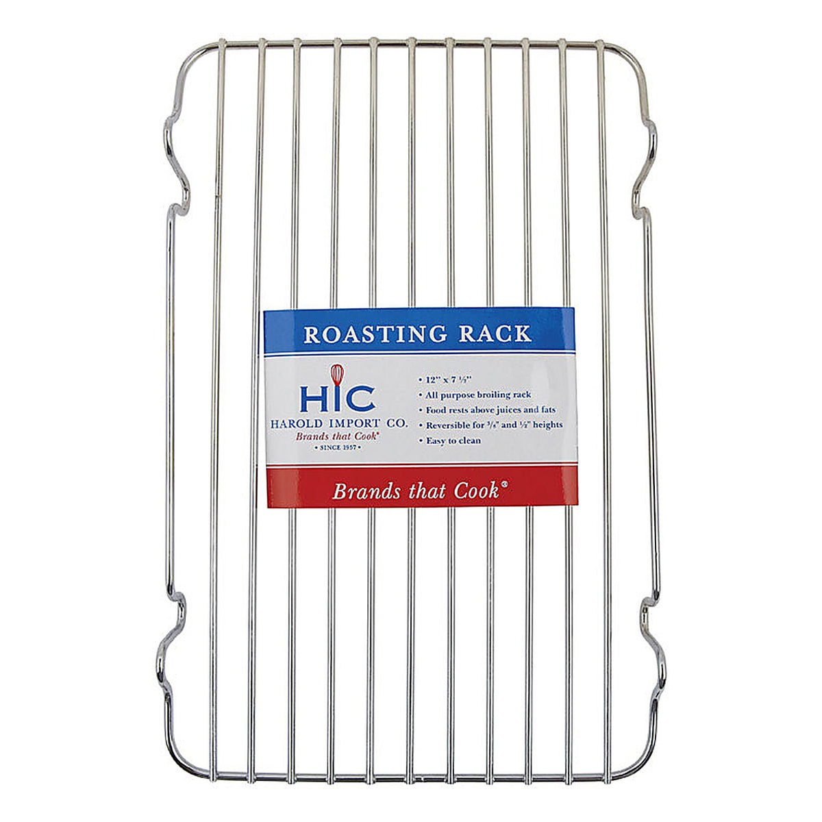 Harold Import - 43184 - Chrome Roasting Rack Silver