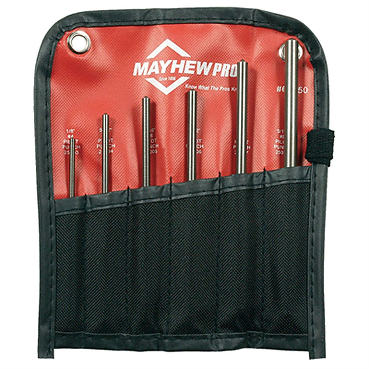 Mayhew Tools - 62250 - 6 Pc. 106-K Pilot Punch Kit