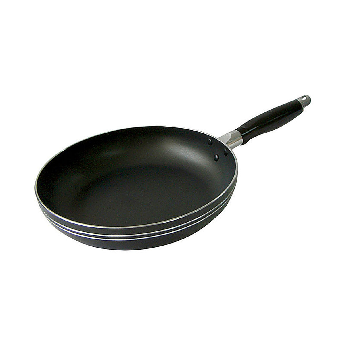 Bene Casa - BC-40012 - Aluminum Fry Pan 12 in. Black