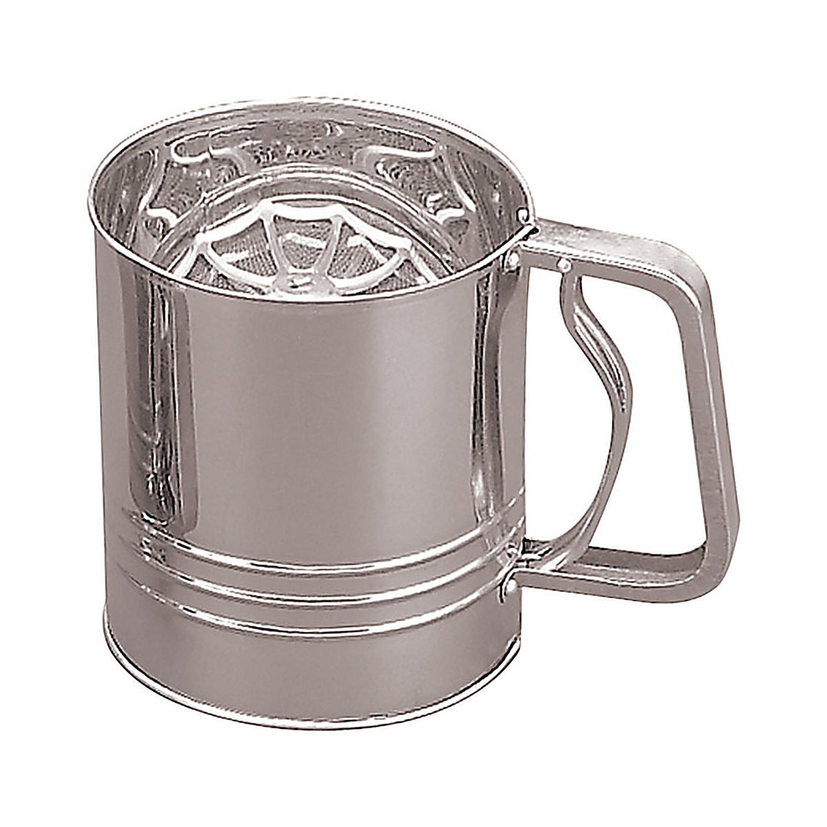 Fox Run - 4654 - Silver Stainless Steel Flour Sifter