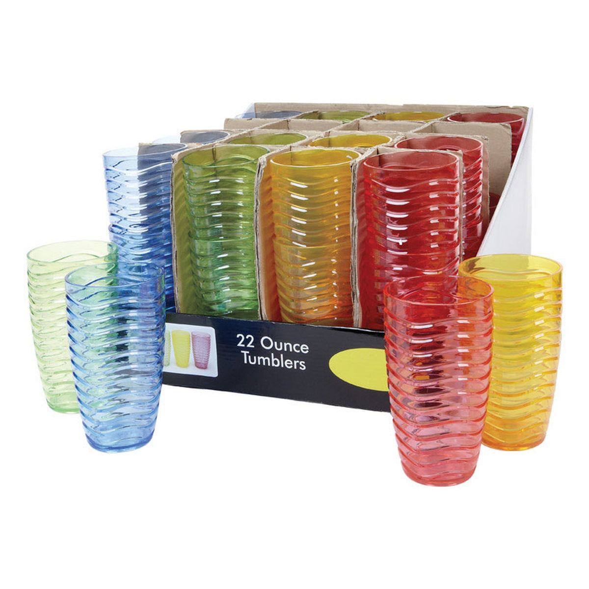 Chef Craft - 21729 - 22 oz. Assorted BPA Free Tumbler