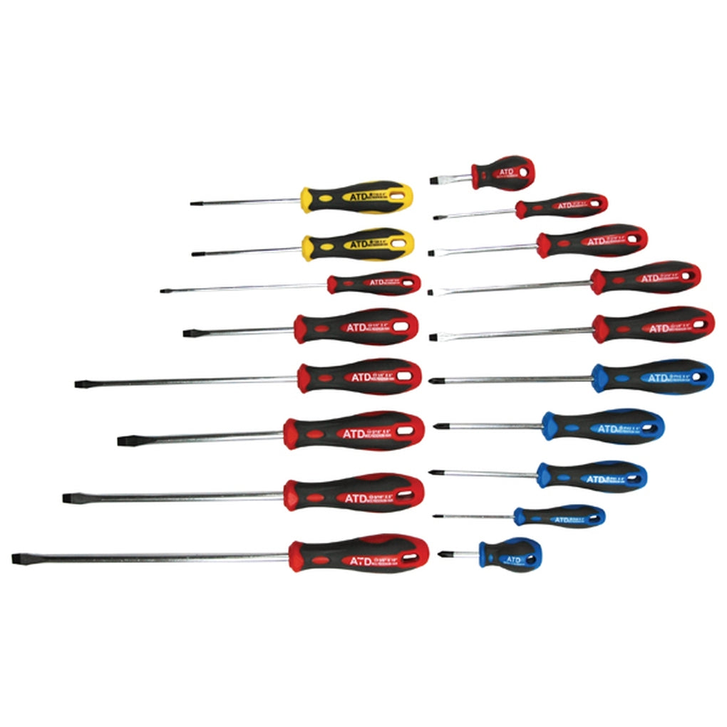 ATD - 6256 - 18 Pc. Screwdriver Set