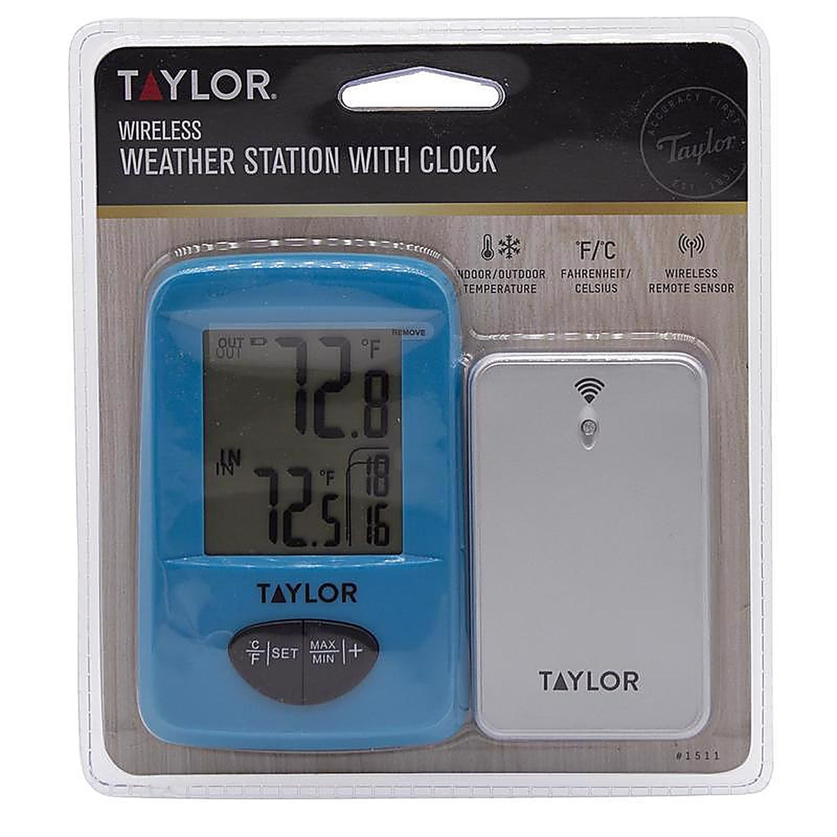 Taylor - 1511AST1 - Digital Thermometer Plastic Assorted