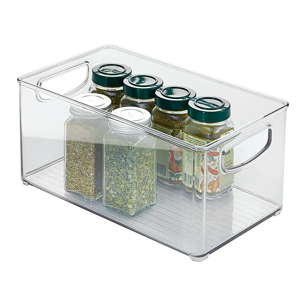 InterDesign - 64530 - 6 in. H x 5 in. W x 10 in. D Stackable Storage Bin