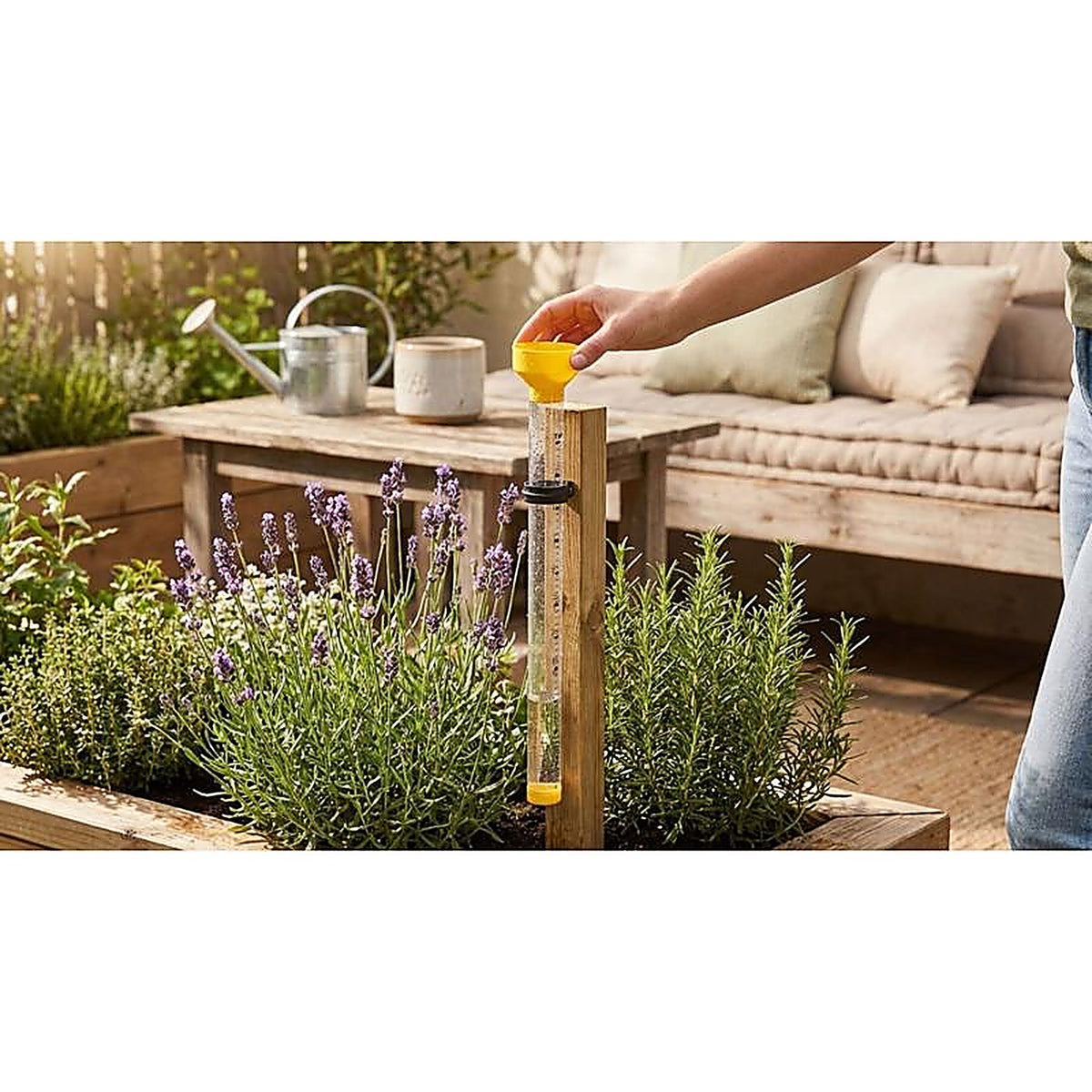 Taylor - 2706 - Rain Gauge Bracket 5 in. W x 25 in. L