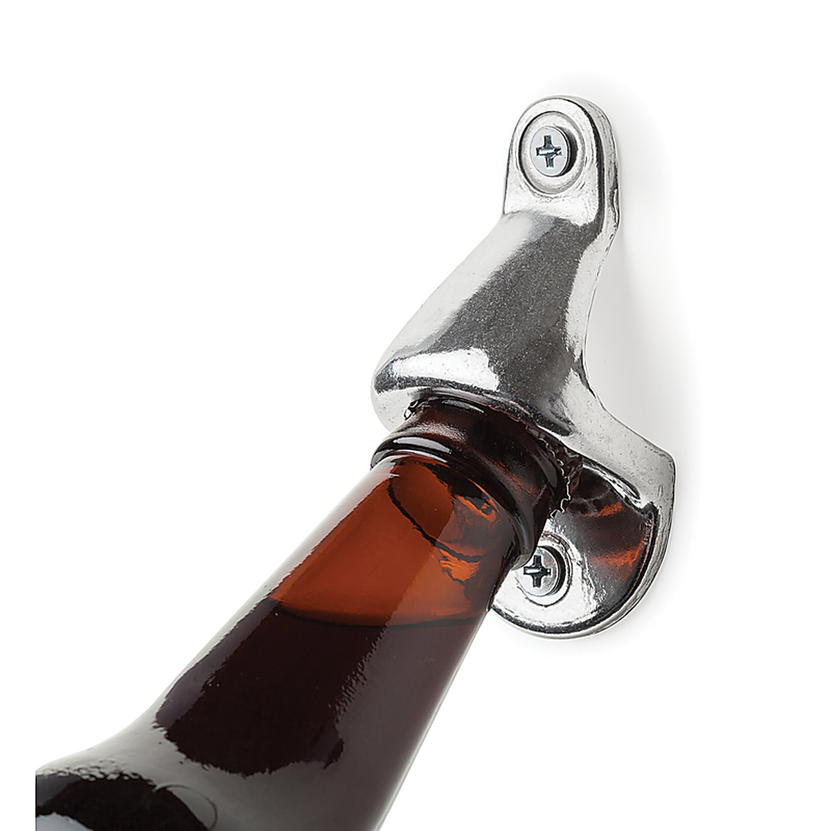 Harold Import - 43742 - Silver Metal Manual Bottle Opener