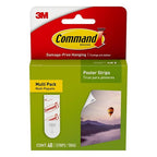 3M - 17024-48ES - Small Foam Adhesive Strips 1-3/4 in. L 48/Pack
