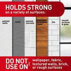 3M - 17024-48ES - Small Foam Adhesive Strips 1-3/4 in. L 48/Pack