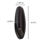 3M - 17083BZ-AWES - Large Plastic Designer Hook 4-1/8 in. L - 1/Pack