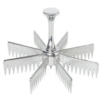 Harold Import - 43743 - 4 in. W x 8 in. L Silver Stainless Steel Pie Cutter