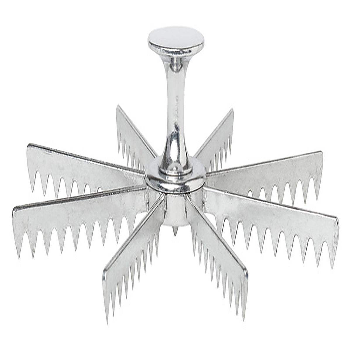 Harold Import - 43743 - 4 in. W x 8 in. L Silver Stainless Steel Pie Cutter