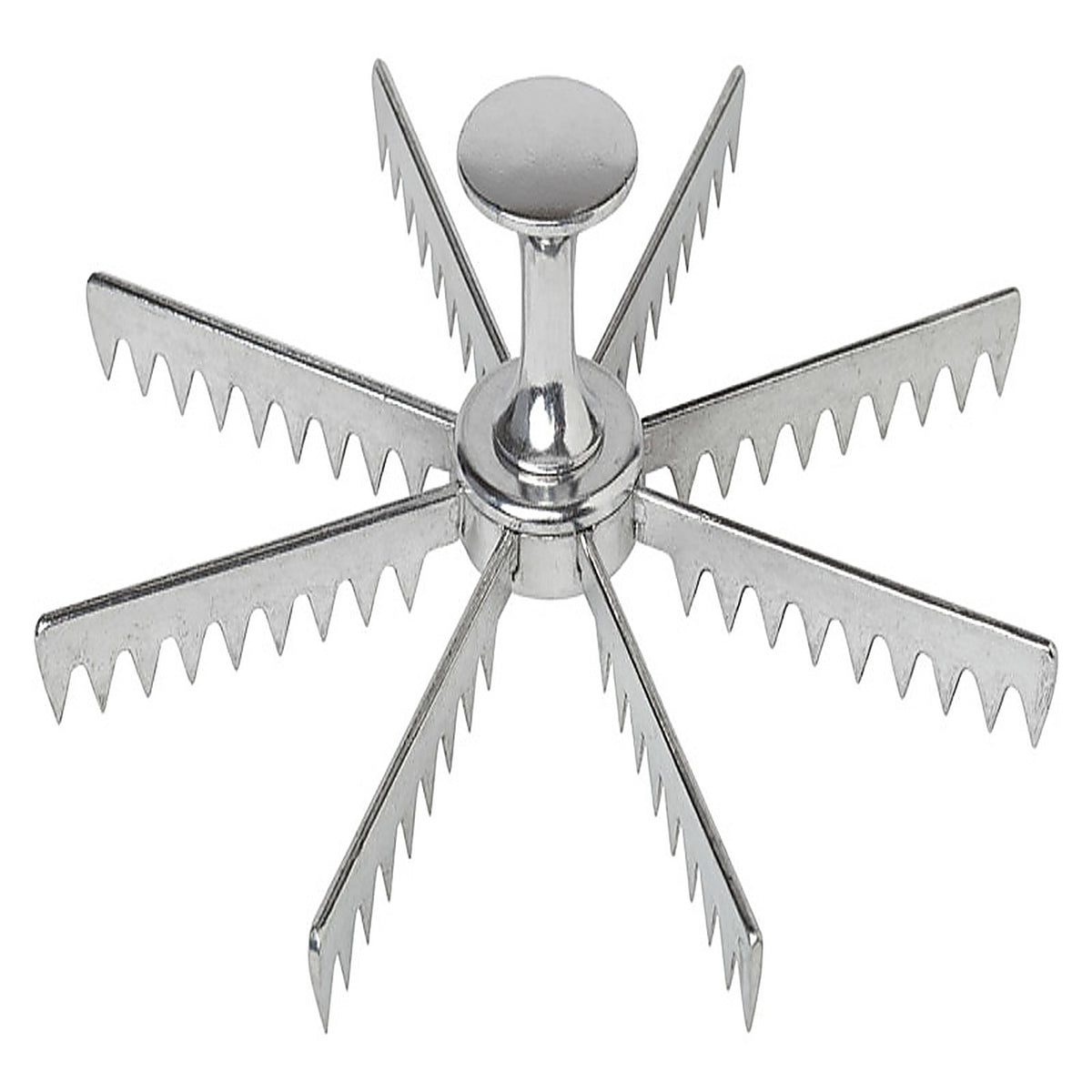 Harold Import - 43743 - 4 in. W x 8 in. L Silver Stainless Steel Pie Cutter